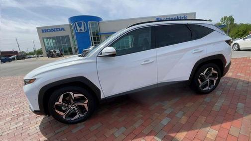 Serenity White Pearl 2023 Hyundai TUCSON Limited
