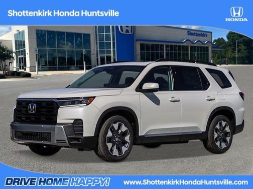 Platinum White Pearl 2026 Honda Pilot Touring
