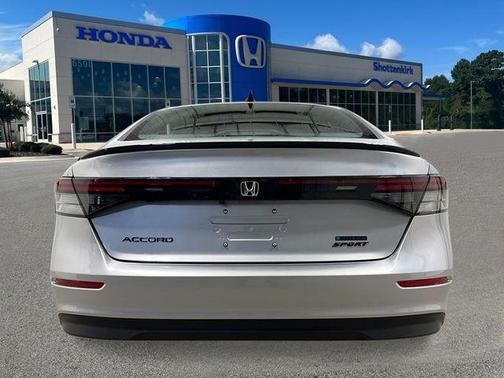 Silver 2026 Honda Accord Hybrid Sport