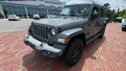 Sting Gray Clearcoat 2022 Jeep Wrangler Unlimited Sport