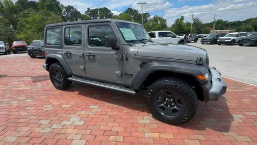 Sting Gray Clearcoat 2022 Jeep Wrangler Unlimited Sport