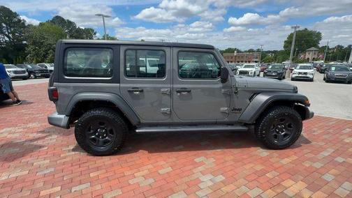 Sting Gray Clearcoat 2022 Jeep Wrangler Unlimited Sport