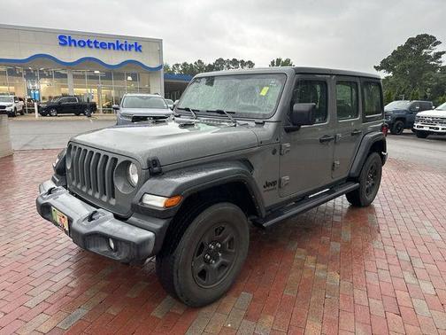 Sting Gray Clearcoat 2022 Jeep Wrangler Unlimited Sport