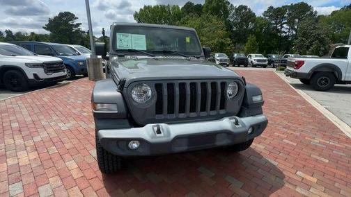 Sting Gray Clearcoat 2022 Jeep Wrangler Unlimited Sport