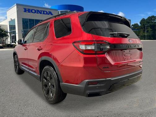 Radiant Red Metallic II 2026 Honda Pilot Black Edition