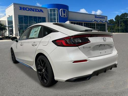 Platinum White Pearl 2026 Honda Civic Sport