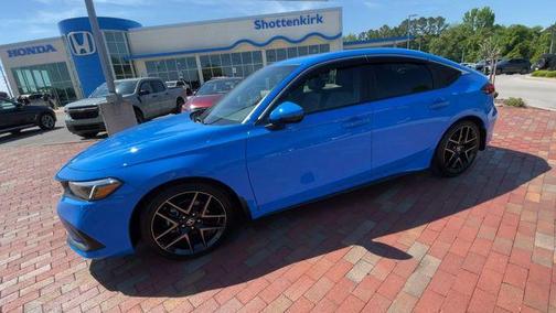 Boost Blue Pearl 2024 Honda Civic Sport Touring
