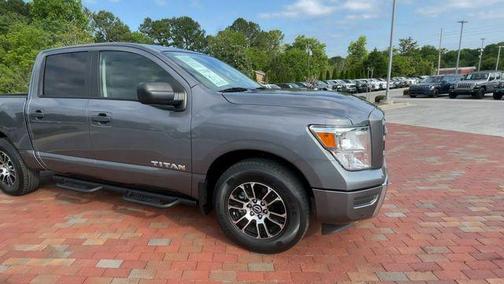 Gun Metallic 2023 Nissan Titan SV