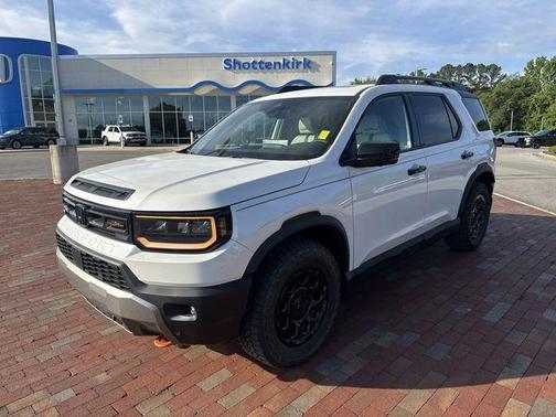 White 2026 Honda Passport TrailSport Elite Blackout
