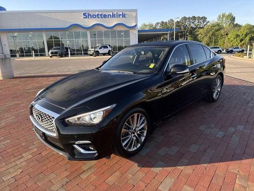 Black Obsidian 2023 INFINITI Q50 LUXE