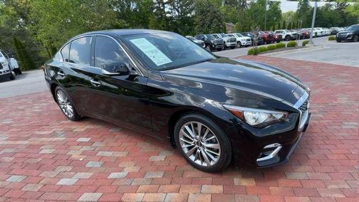 Black Obsidian 2023 INFINITI Q50 LUXE