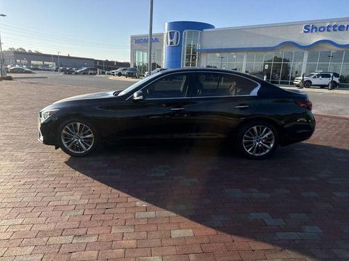 Black Obsidian 2023 INFINITI Q50 LUXE