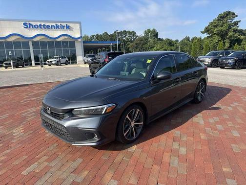 Gray 2023 Honda Civic Touring