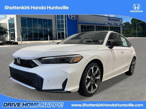 White 2026 Honda Civic Hybrid