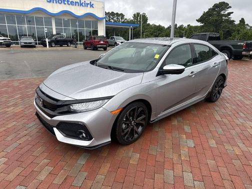 Lunar Silver Metallic 2019 Honda Civic Sport Touring