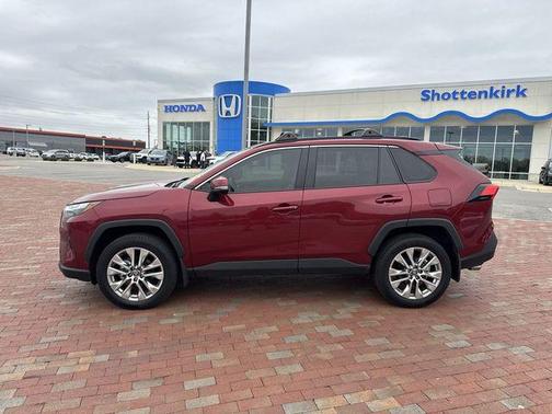 Red 2025 Toyota RAV4 XLE Premium