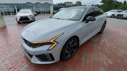 Wolf Gray 2025 Kia K5 GT-Line