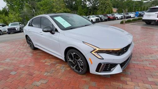 Wolf Gray 2025 Kia K5 GT-Line