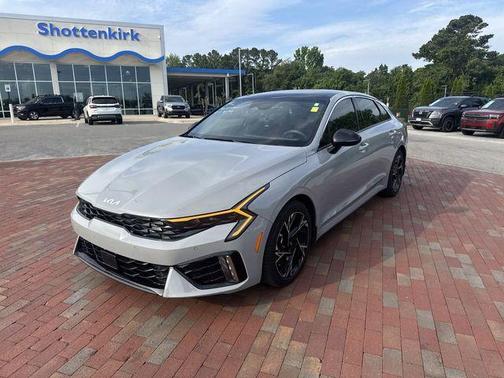 Wolf Gray 2025 Kia K5 GT-Line
