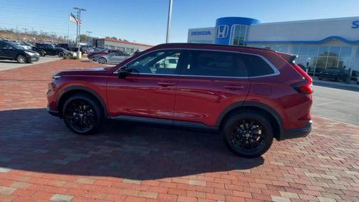 Radiant Red Metallic 2025 Honda CR-V Hybrid Sport-L