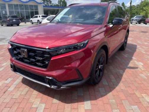 Radiant Red Metallic 2025 Honda CR-V Hybrid Sport-L
