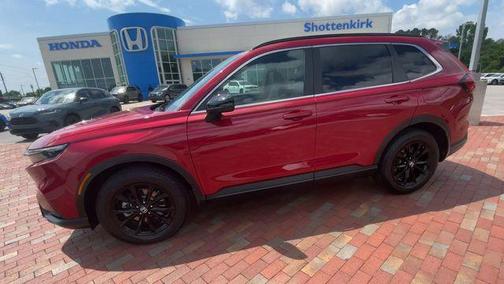 Radiant Red Metallic 2025 Honda CR-V Hybrid Sport-L