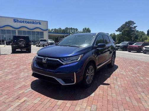 Aegean Blue Metallic 2020 Honda CR-V Touring