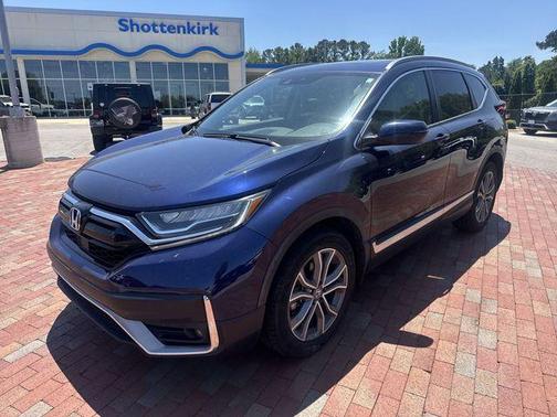 Aegean Blue Metallic 2020 Honda CR-V Touring