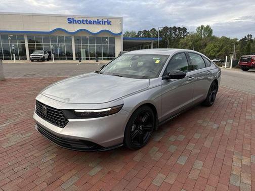 Gray 2024 Honda Accord Hybrid Sport-L