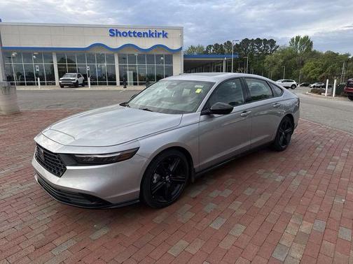 Gray 2024 Honda Accord Hybrid Sport-L