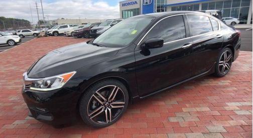 Crystal Black Pearl 2017 Honda Accord Sport