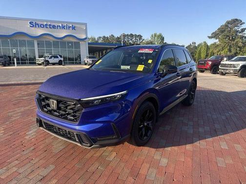 Blue 2024 Honda CR-V Hybrid Sport-L