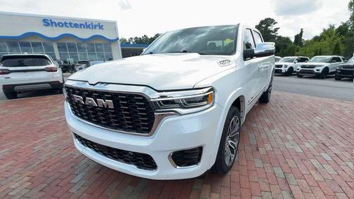 Ivory White 2025 RAM 1500 Tungsten