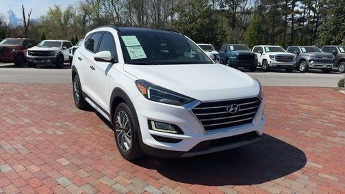 Winter White 2021 Hyundai TUCSON Ultimate