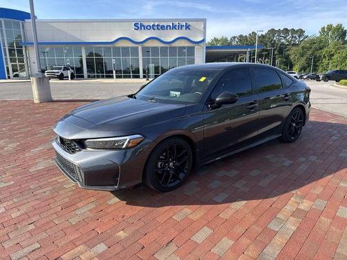 Gray 2025 Honda Civic Sport