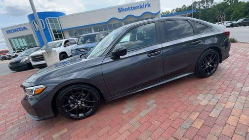 Gray 2025 Honda Civic Sport