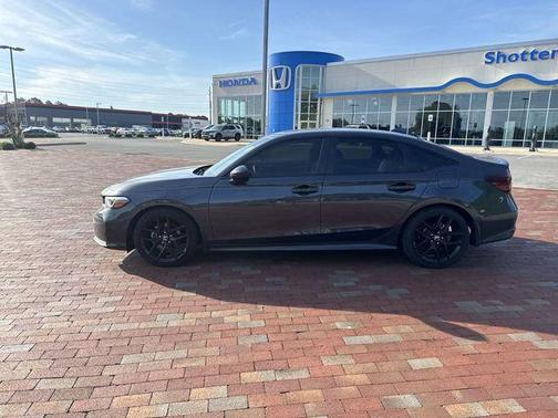 Gray 2025 Honda Civic Sport