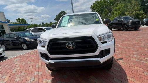White 2022 Toyota Tacoma SR