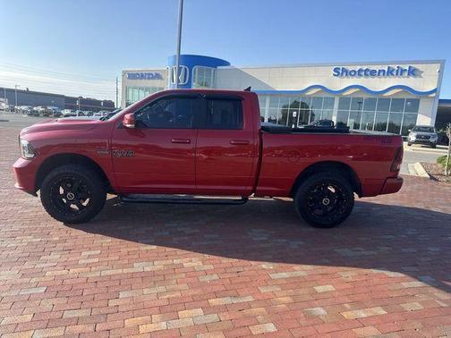 Flame Red Clearcoat 2017 RAM 1500 Sport