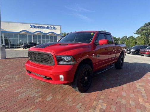 Flame Red Clearcoat 2017 RAM 1500 Sport