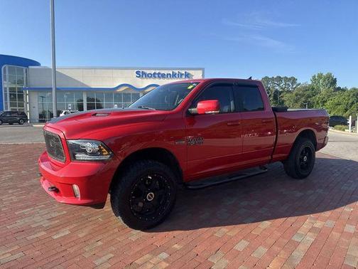 Flame Red Clearcoat 2017 RAM 1500 Sport