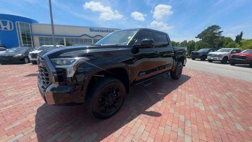 Midnight Black Metallic 2024 Toyota Tundra Hybrid Platinum