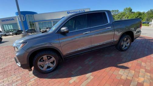 Modern Steel Metallic 2023 Honda Ridgeline RTL-E