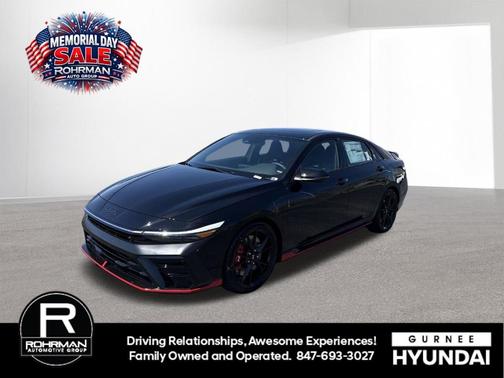 Black 2026 Hyundai ELANTRA N Base