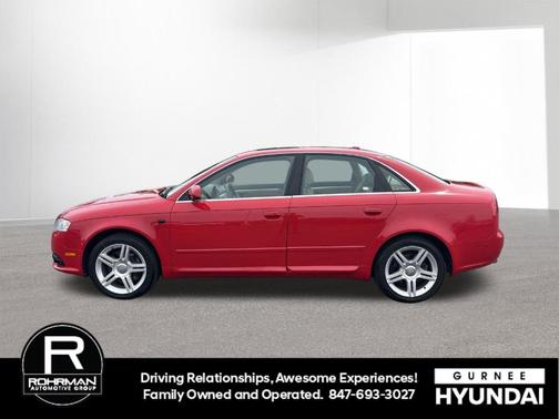 Brilliant Red 2008 Audi A4 2.0T