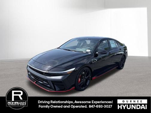 Black 2026 Hyundai ELANTRA N Base