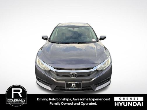 Modern Steel Metallic 2017 Honda Civic EX