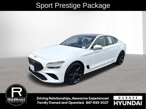 Verbier White 2023 Genesis G70 2.0T