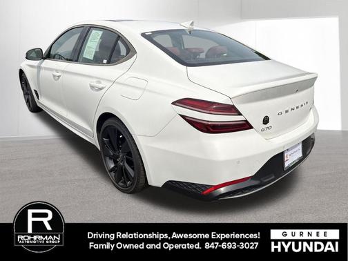 Verbier White 2023 Genesis G70 2.0T