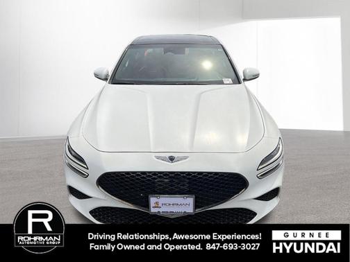 Verbier White 2023 Genesis G70 2.0T